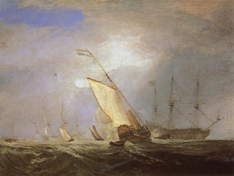 Warship, Joseph Mallord William Turner